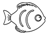 鱼Fish110821自然环境动物线稿-棱猫教学课件资源创作素材分享