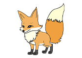 狐狸Fox111011自然环境动物卡通-棱猫教学课件资源创作素材分享