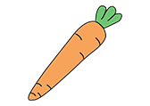ppt教学课件制作素材资源分享-胡萝卜Carrot人类生活水果食物卡通|棱猫