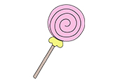课堂教案设计素材资源分享-棒棒糖Lollipop人类生活水果食物卡通|棱猫