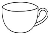 课堂教案设计素材资源分享-杯子Cup人类生活物品用品线稿|棱猫