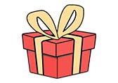 课堂教案设计素材资源分享-礼物Gift人类生活物品用品卡通|棱猫